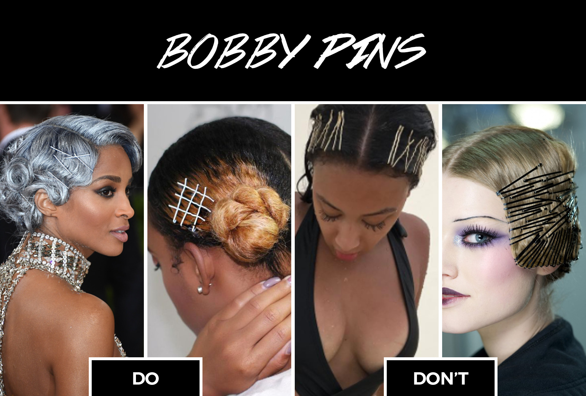 exposed bobby pins worst black womens hairstyles