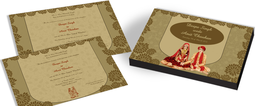 Hindu Wedding Card Designs