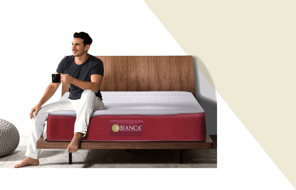 Gel memory foam orthopedic mattress