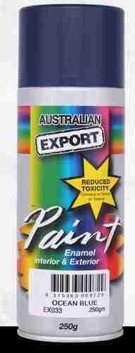 Aussie Export Spray Paint Ocean Blue Export 250Gm