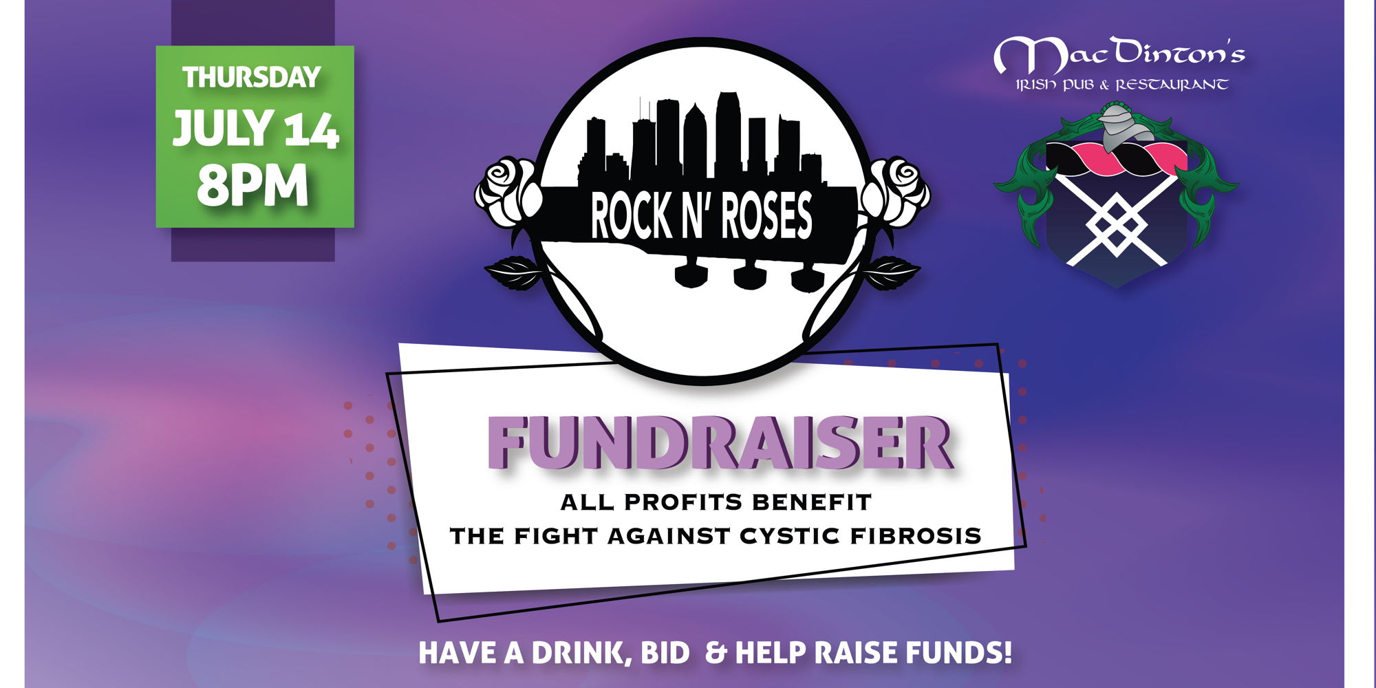 Rock N’ Roses Fundraiser  promotional image