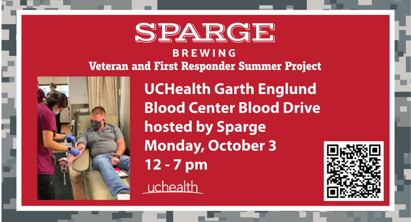 Blood Drive at Sparge Brewing