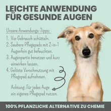 2-in-1 Augenfein Reinigung & Pflege für Hunde & Katzen - 100ml