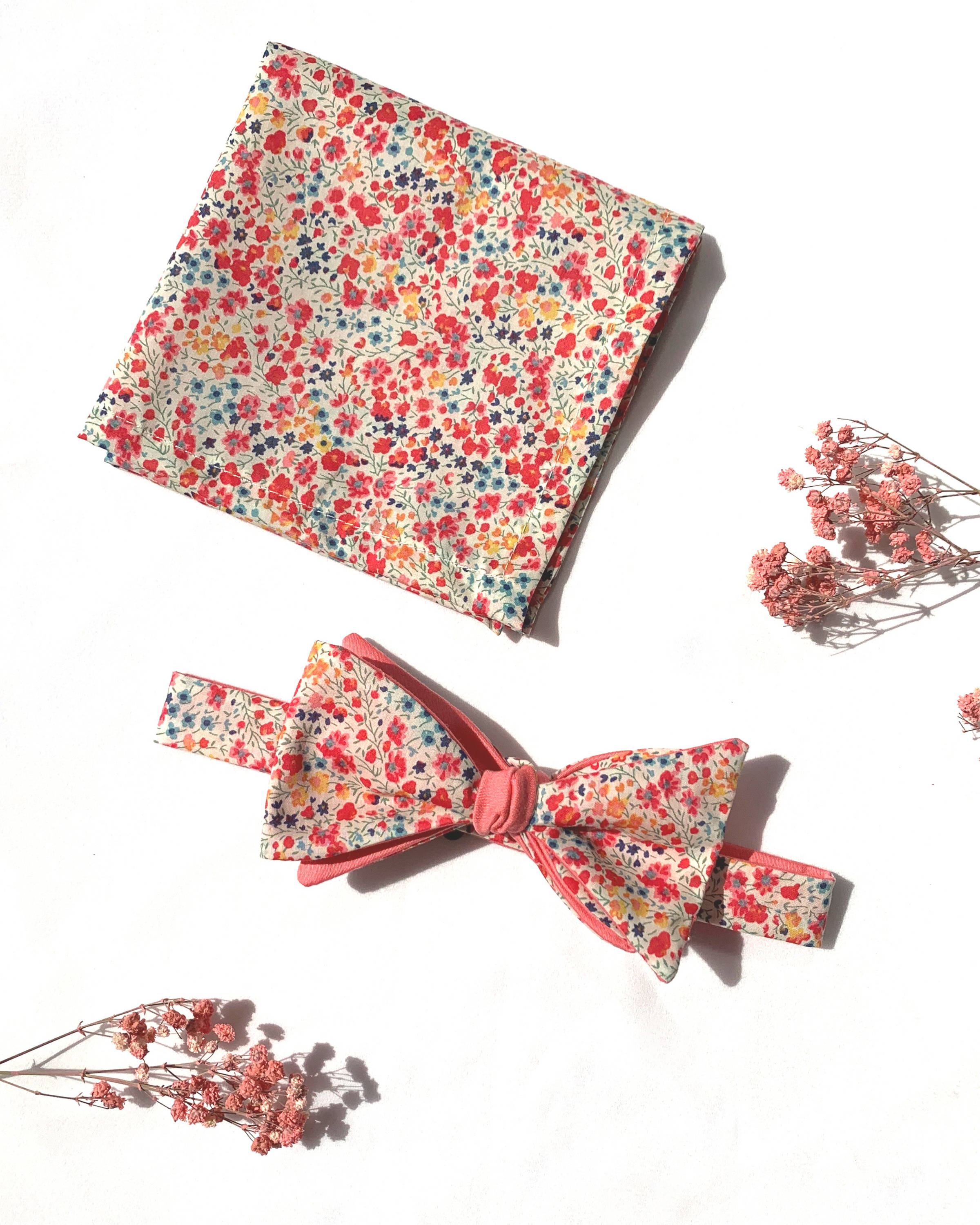 Personnalisez vos noeuds papillon et pochettes Atelier Madeleine pour votre mariage