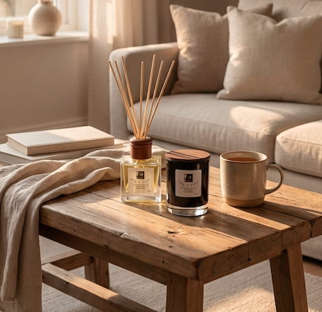 Soy Candle & Reed Diffuser Combo - French Pear