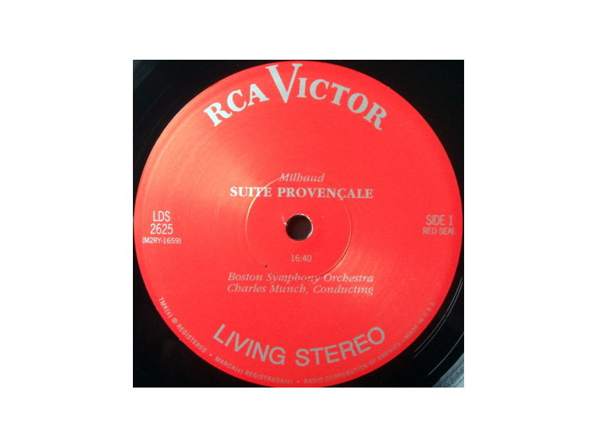 ★Audiophile 180g★ RCA-Classic Records /  - MUNCH, Milhaud La Creation du Monde, TAS LP, MINT(OOP)!