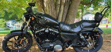 2017 HARLEY-DAVIDSON SPORTSTER IRON 883 motorcycle for rent near Sykesville, MD