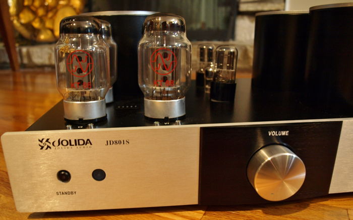 Jolida  JD801S   1 year old amp, upgraded Silver/black ...