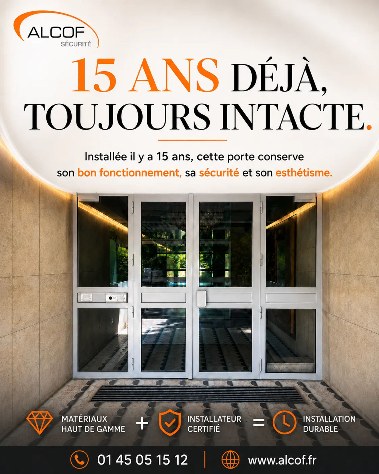 Durabilité ALCOF : 15 ans de sécurité intacte à Clichy à Clichy