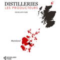 Carte localisation de la distillerie écossaise Highland Park
