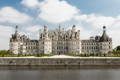 Grand château vu de face