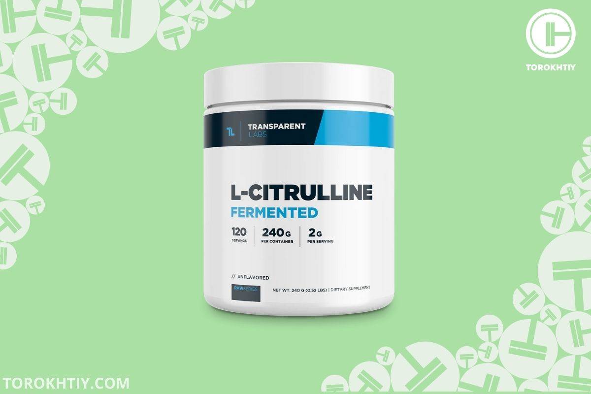 Pure L-Citrulline by Transparent Labs
