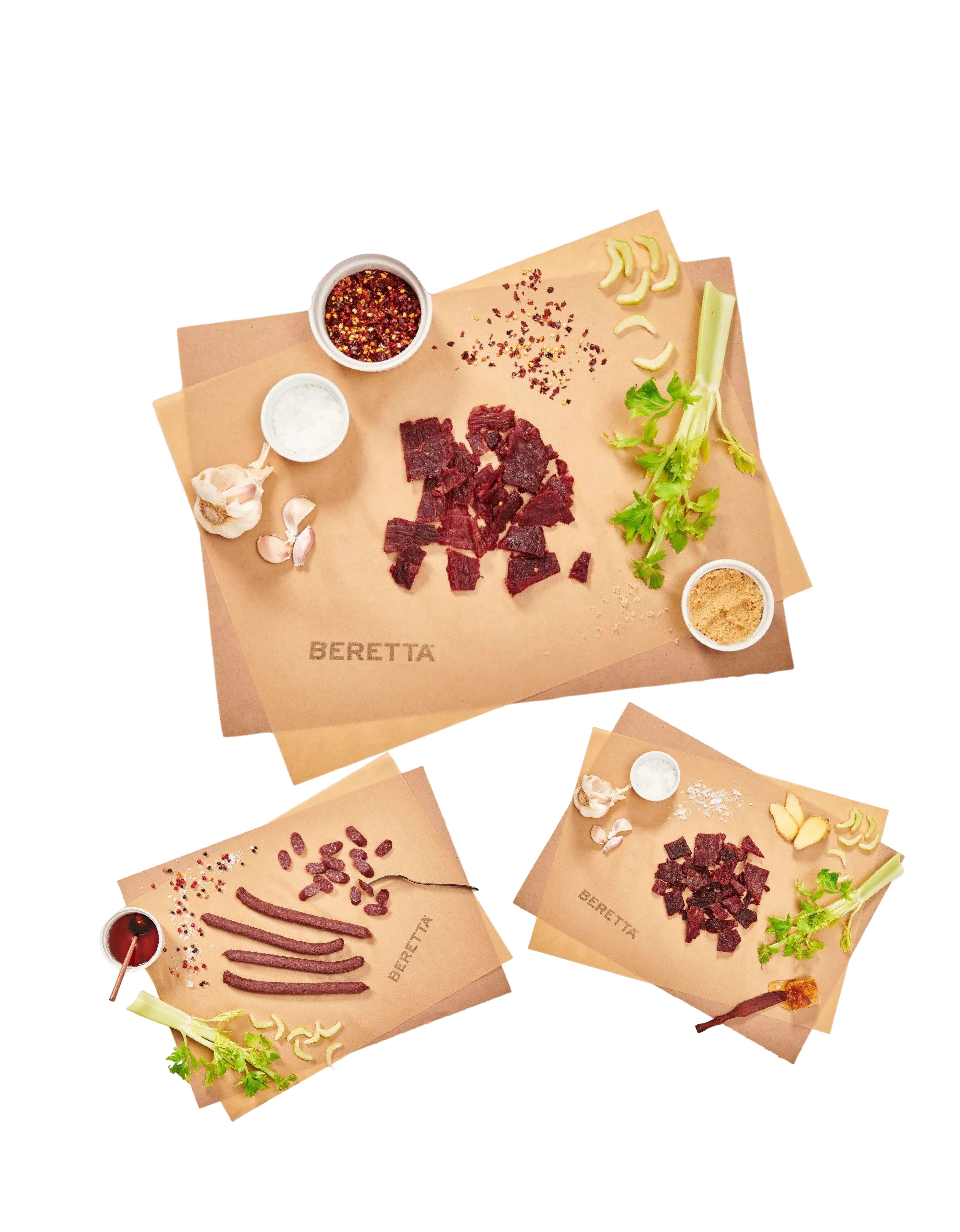 pantry meat variations with their packaging