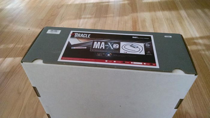 MIT Oracle MA-X 2 REV.2 RCA Interconnects 2M, NEW