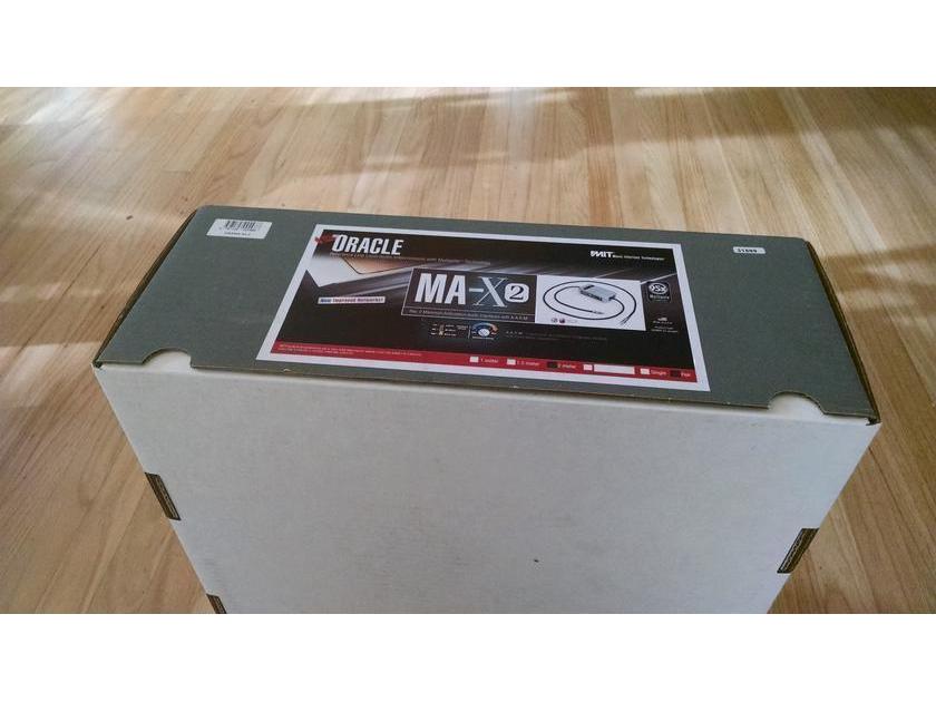 MIT Oracle MA-X 2 REV.2 RCA Interconnects 2M, NEW