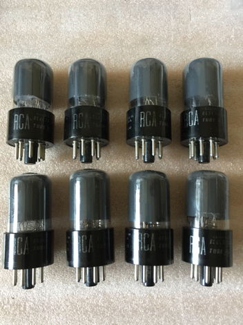RCA 6SN7GT VT-231 GREY GLASS NOS MATCHED PAIRS ~ EXCELL...