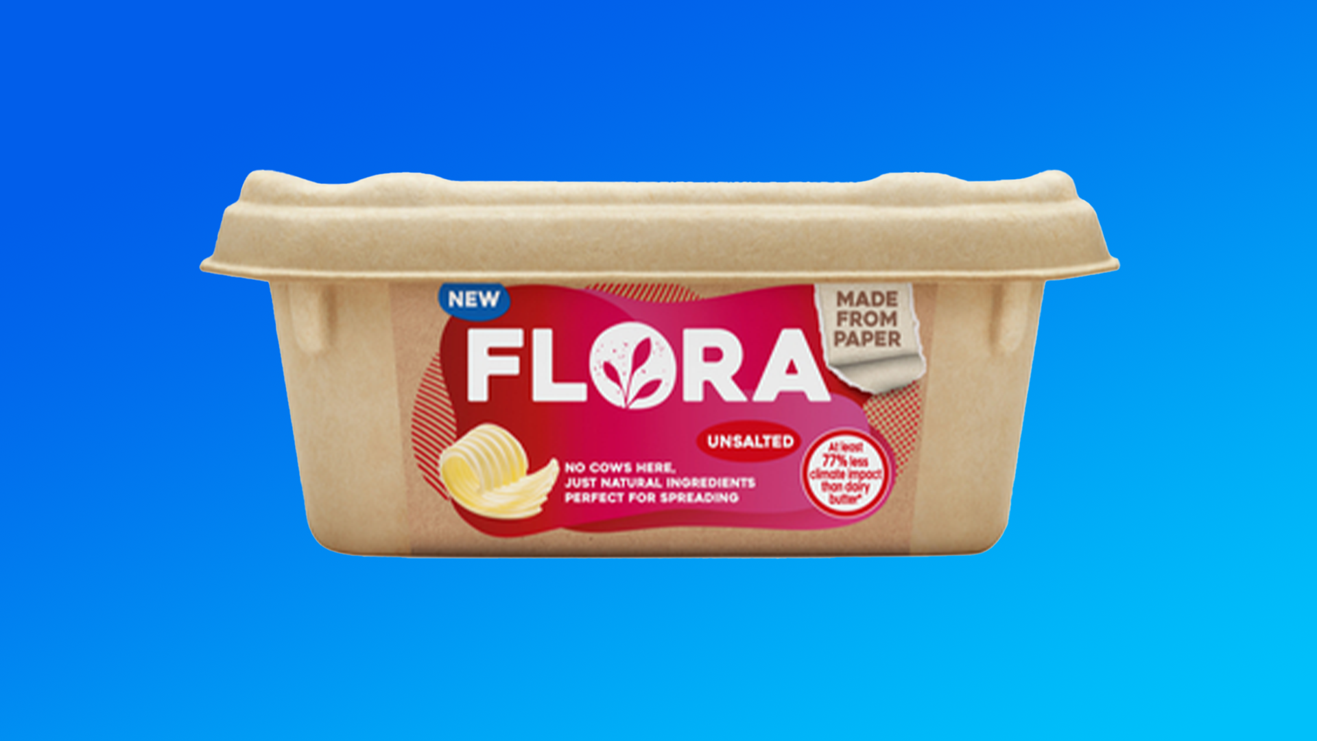 I Can’t Believe It’s Not Plastic (or Butter): Upfield Launches Flora In Plastic-Free Tub