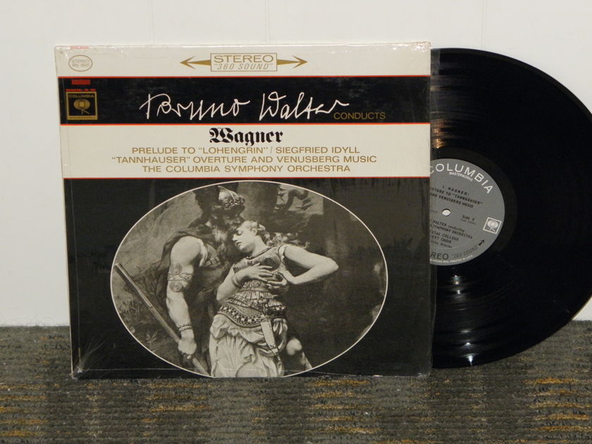 Bruno Walter/Columbia Symphony Orchestra - Wagner "Prelude To Lohengrin" + more Columbia MS 6507 360 "Black Print" LP