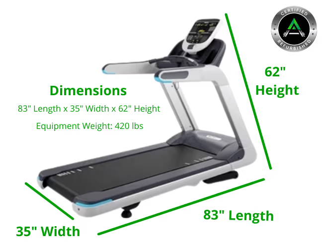Precor TRM 835 V2 Treadmill + P30 Console (Refurbished)