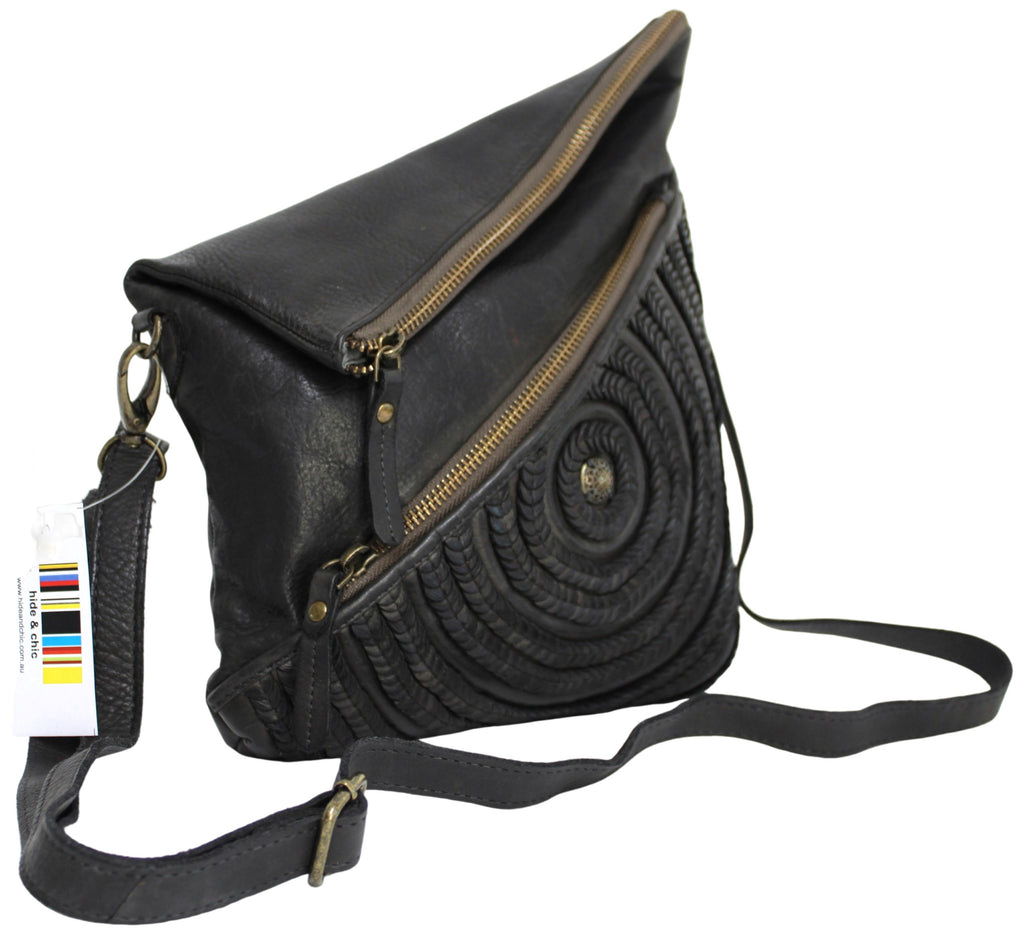 Quality Full Grain Leather Shoulder Bag - Image 10