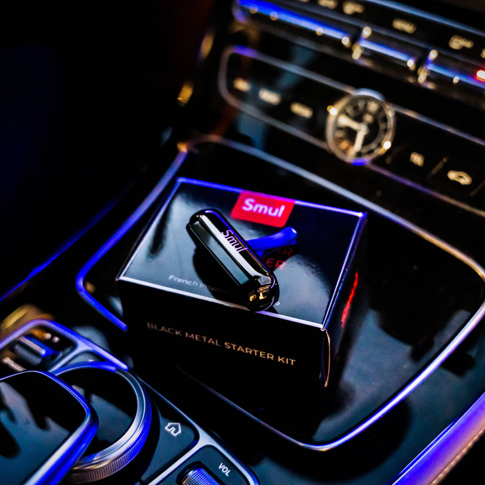 Smul car air freshener in Mercedes