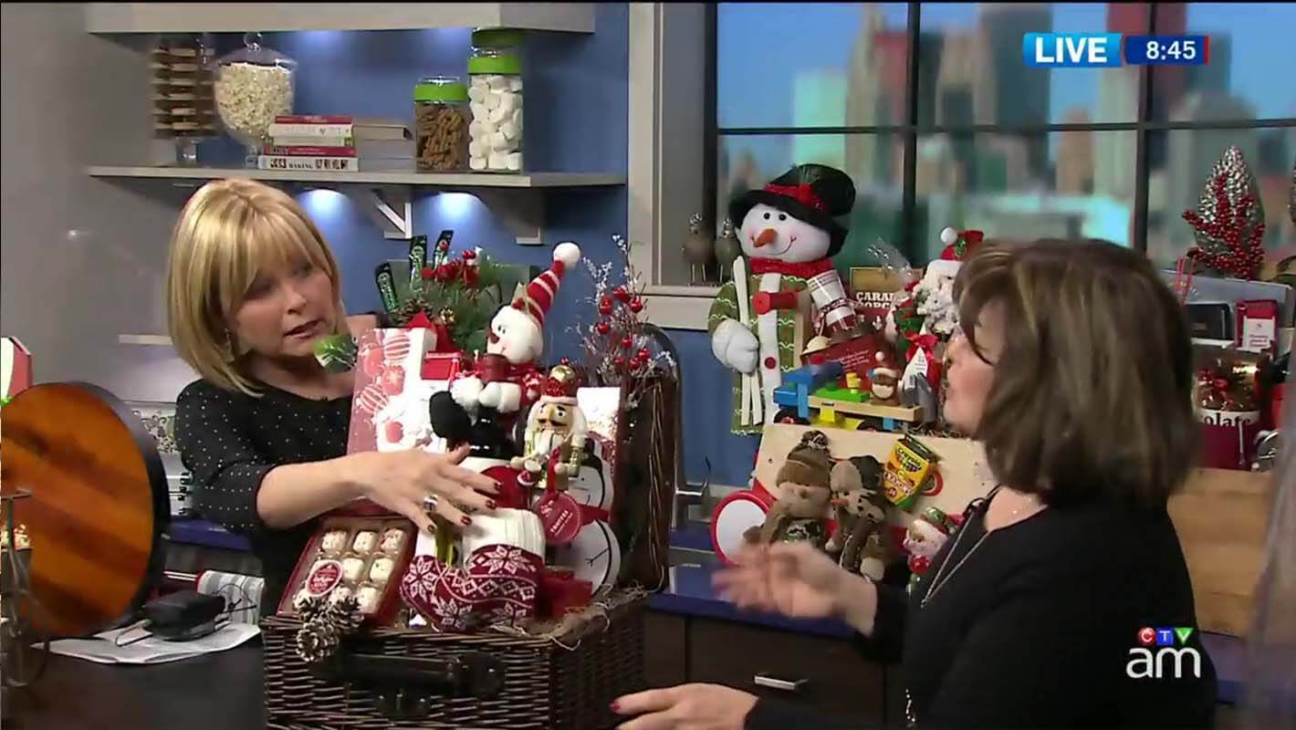 CTV News How to Make a Christmas Gift Basket