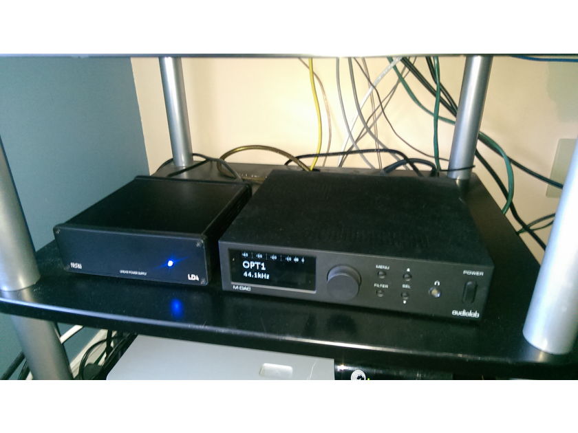 Audiolab M-DAC with upgraded linear power supply