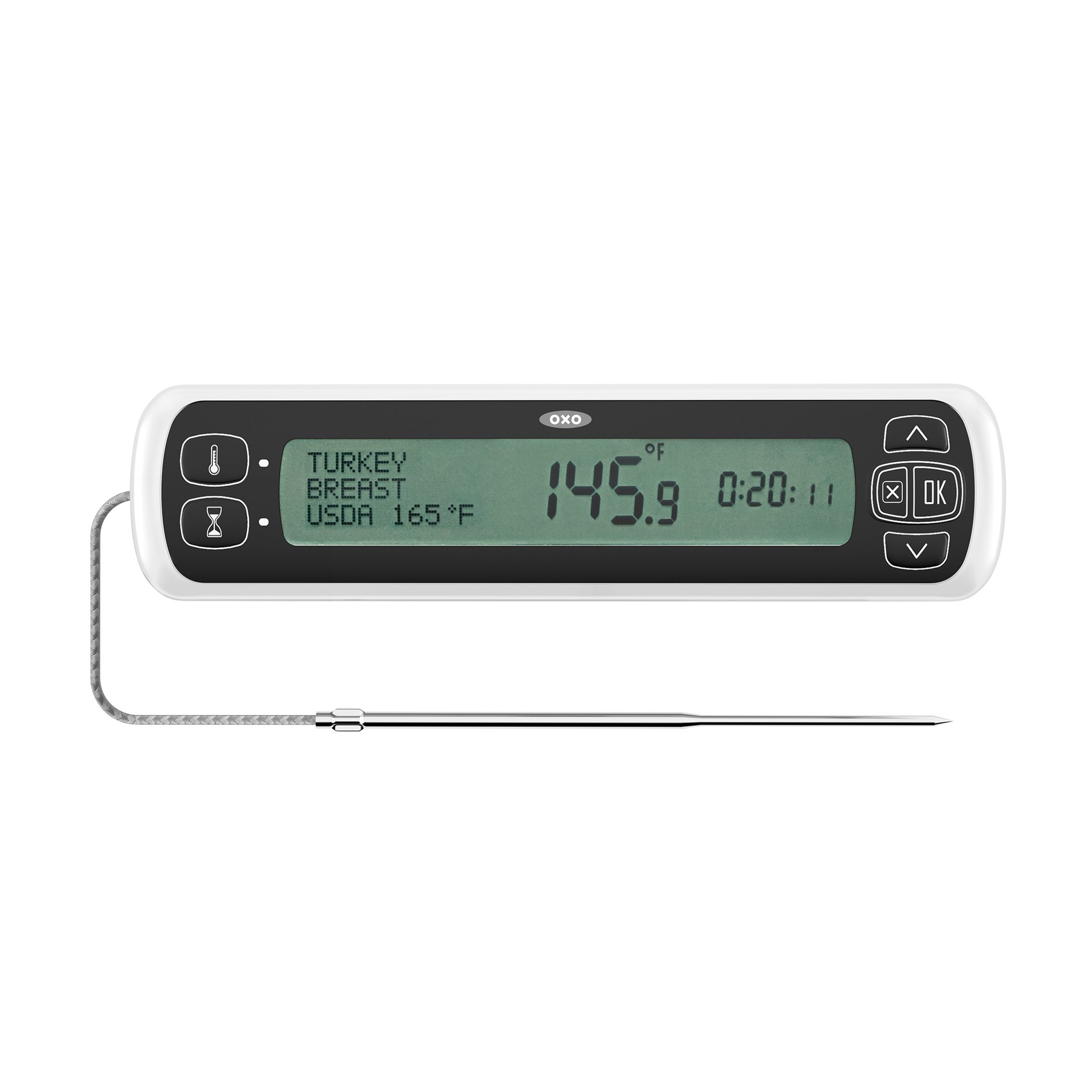 OXO Good Grips Chef's Precision Digital LeaveIn Thermometer vs Polder