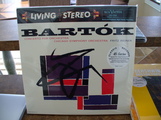 Classic Records 45rpm - Bartok's Concerto for Orchestra