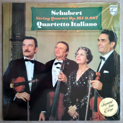 PHILIPS | QUARTETTO ITALINO/SCHUBERT - String Quartets ...