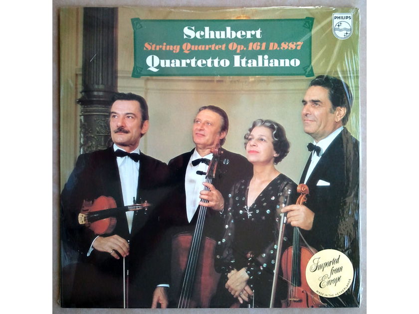 PHILIPS | QUARTETTO ITALINO/SCHUBERT - String Quartets Op. 116 D. 887 / NM