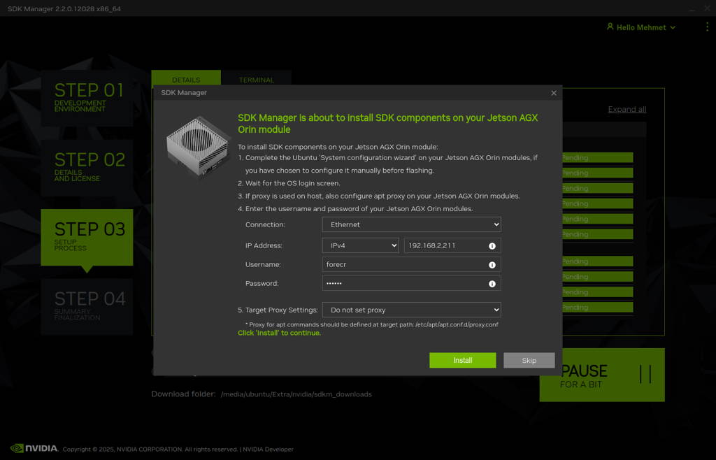 SDK Manager step-3