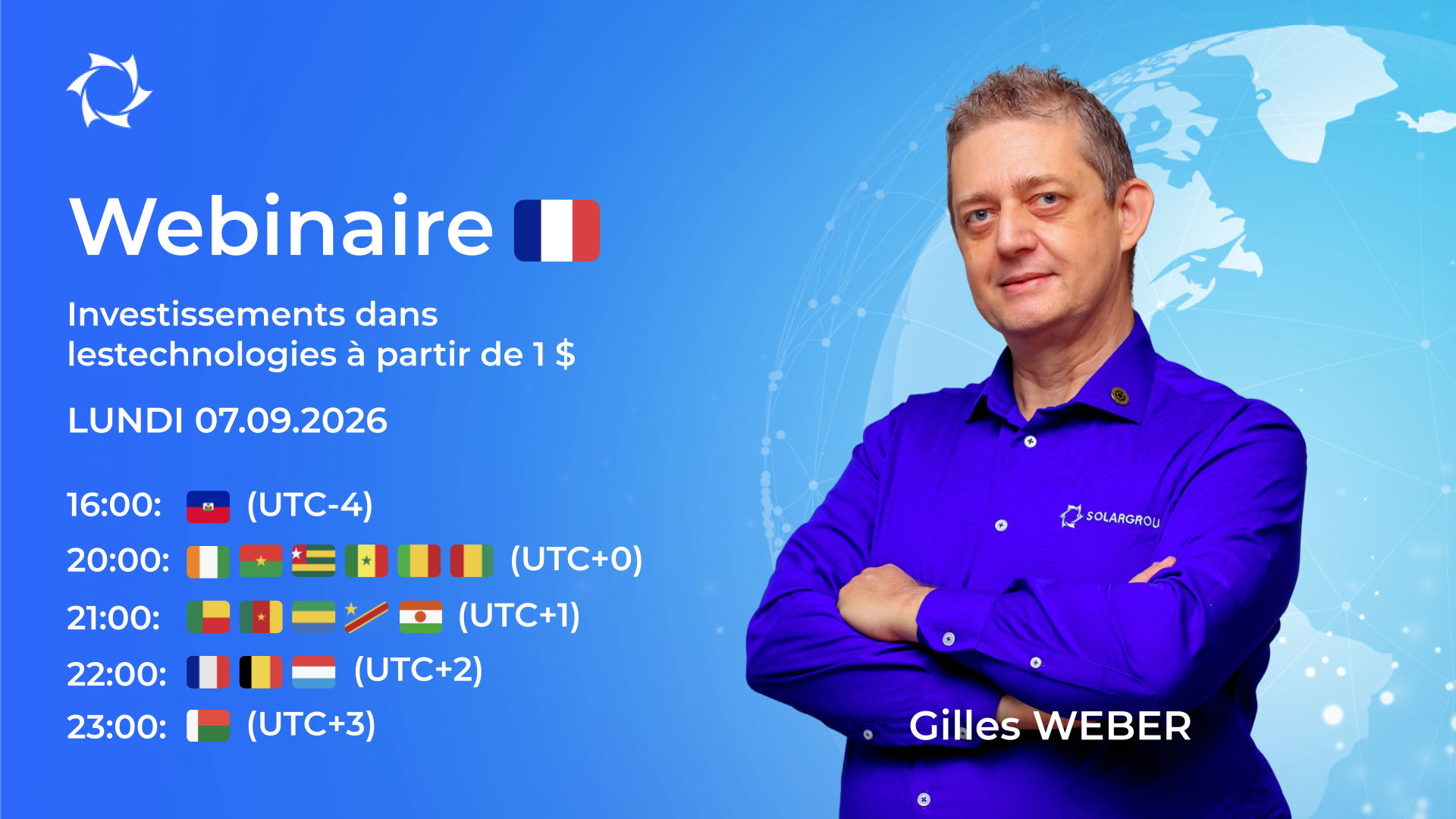 France. Découvrez comment investir avec SOLARGROUP