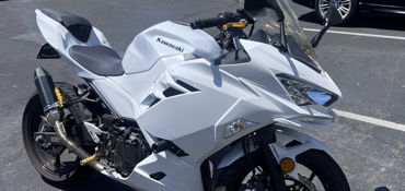2020 KAWASAKI NINJA 400 ABS motorcycle for rent near San Jose, CA