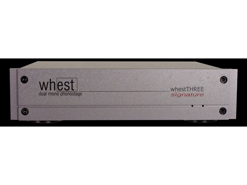 WHEST THREE SIGNATURE -  THE EVOLUTION of TRANSPARENCY  & NATURAL SOUND MOVES AHEAD!