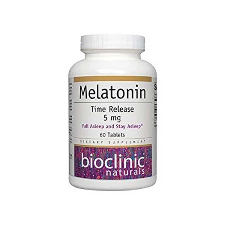 Bioclinic Naturals Melatonin 5mg Time Release