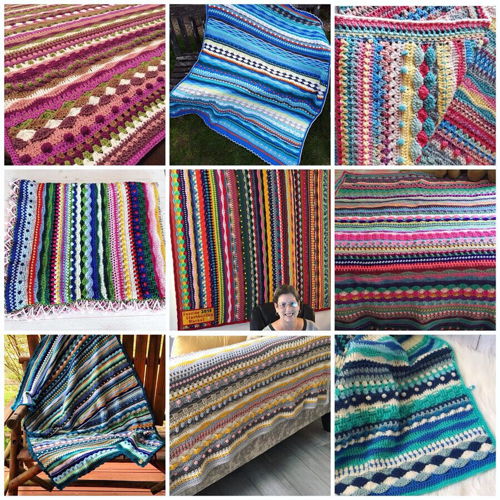 Seaside Stash Busting Decke von Eleonora Tully