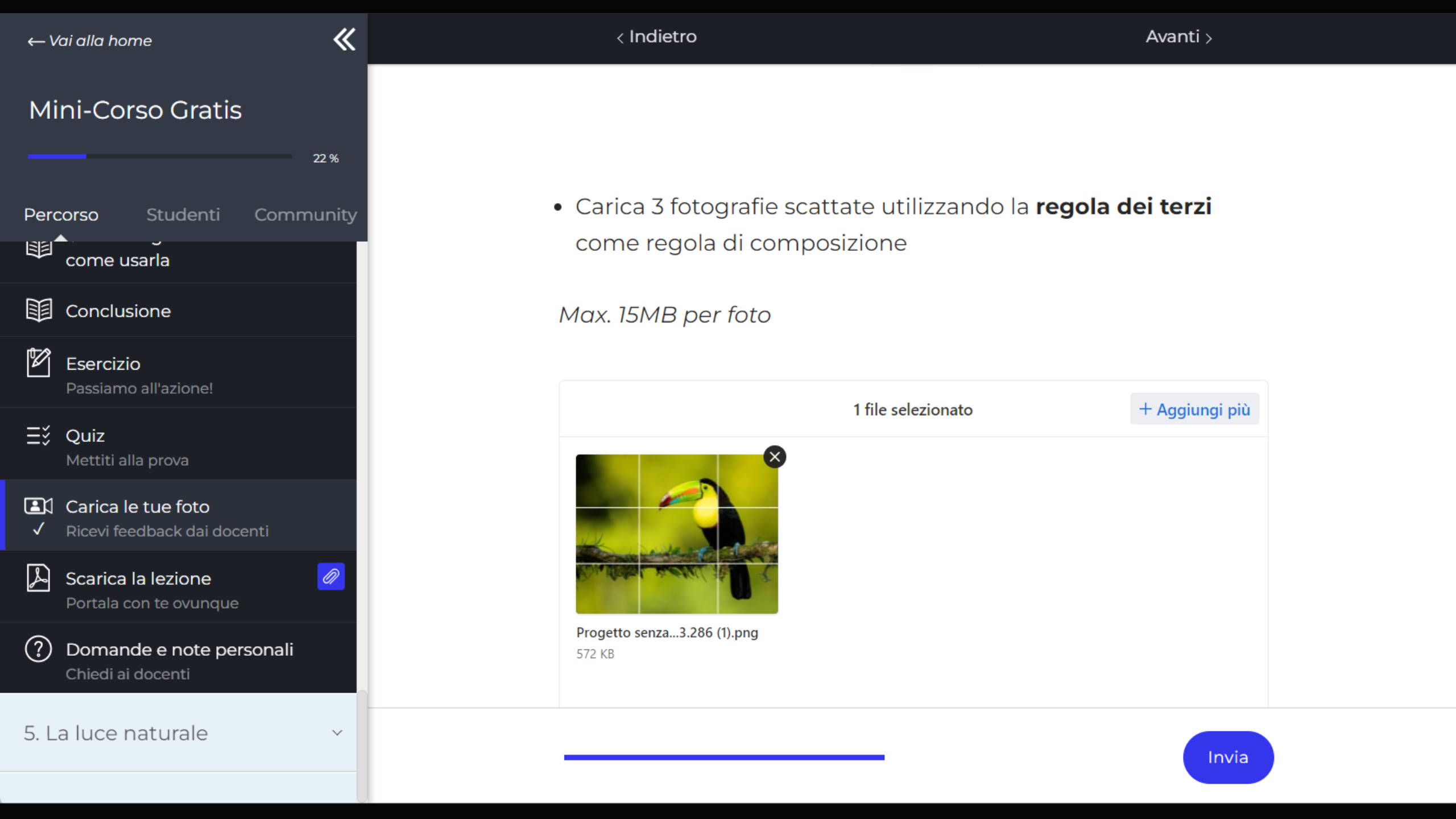 Lezione online photo stacking e bracketing- Corso di fotografia online - Midnuances