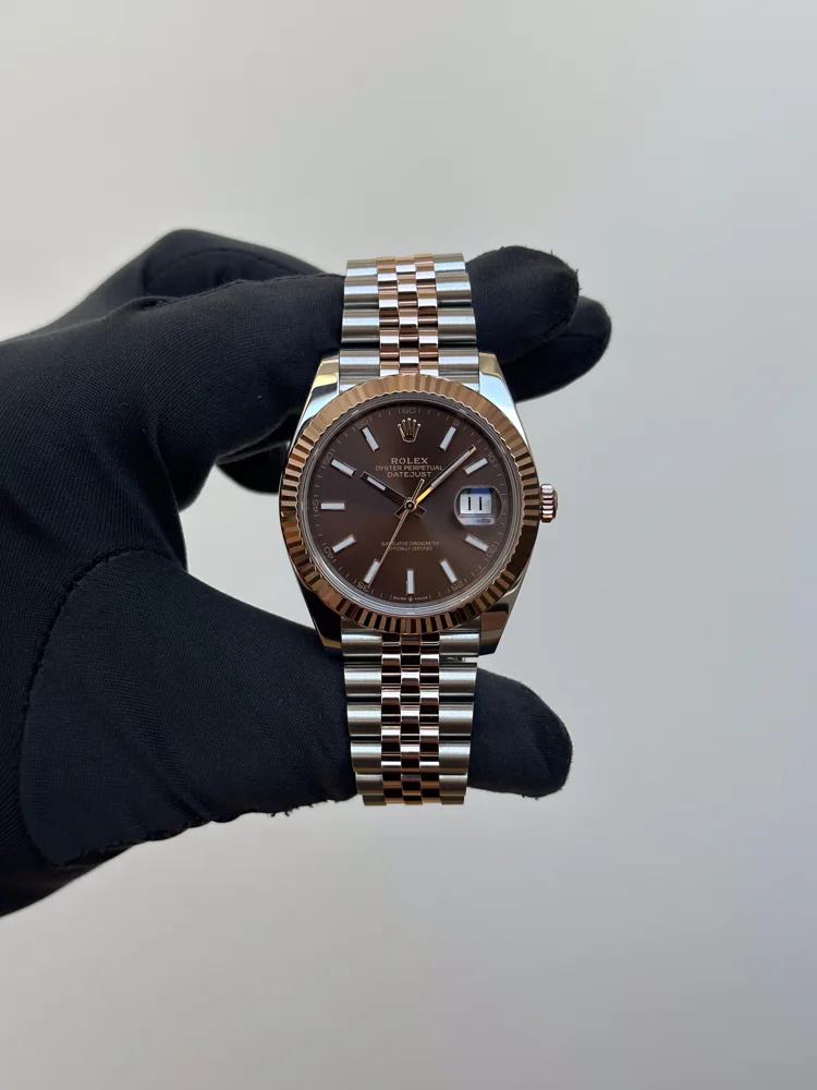 Rolex Datejust 41 Choco Dial