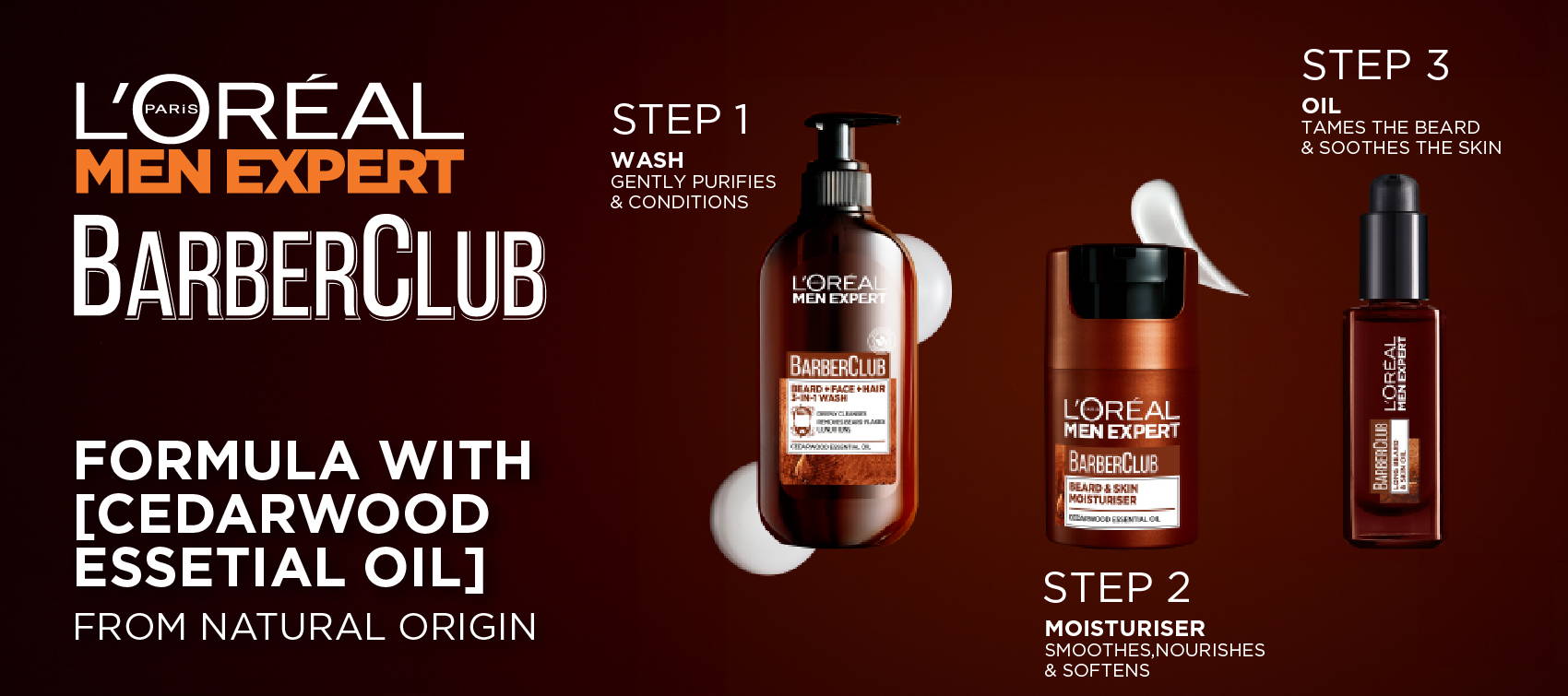 l'oréal men expert barber club