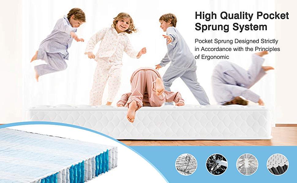 homylink pocket sprung mattress