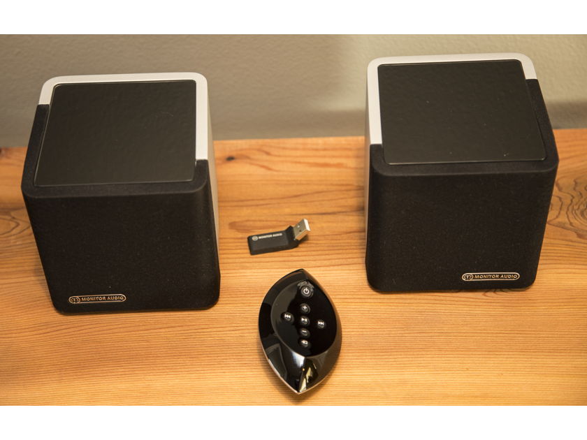 Monitor Audio WS100 Wireless Speakers in Excellent Condition