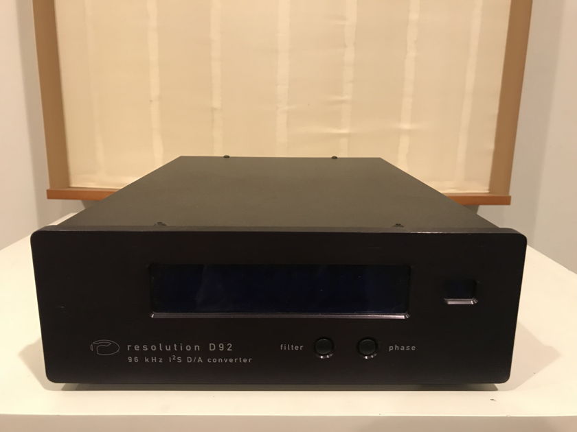 Resolution Audio VT-960 DAD Player with D92 96kHz D/A Converter