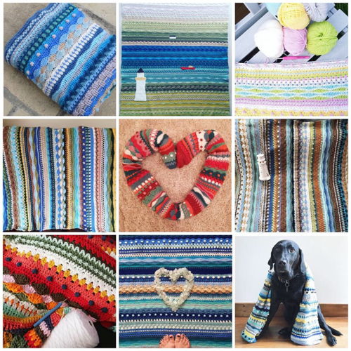 Seaside Stash Busting Decke von Eleonora Tully