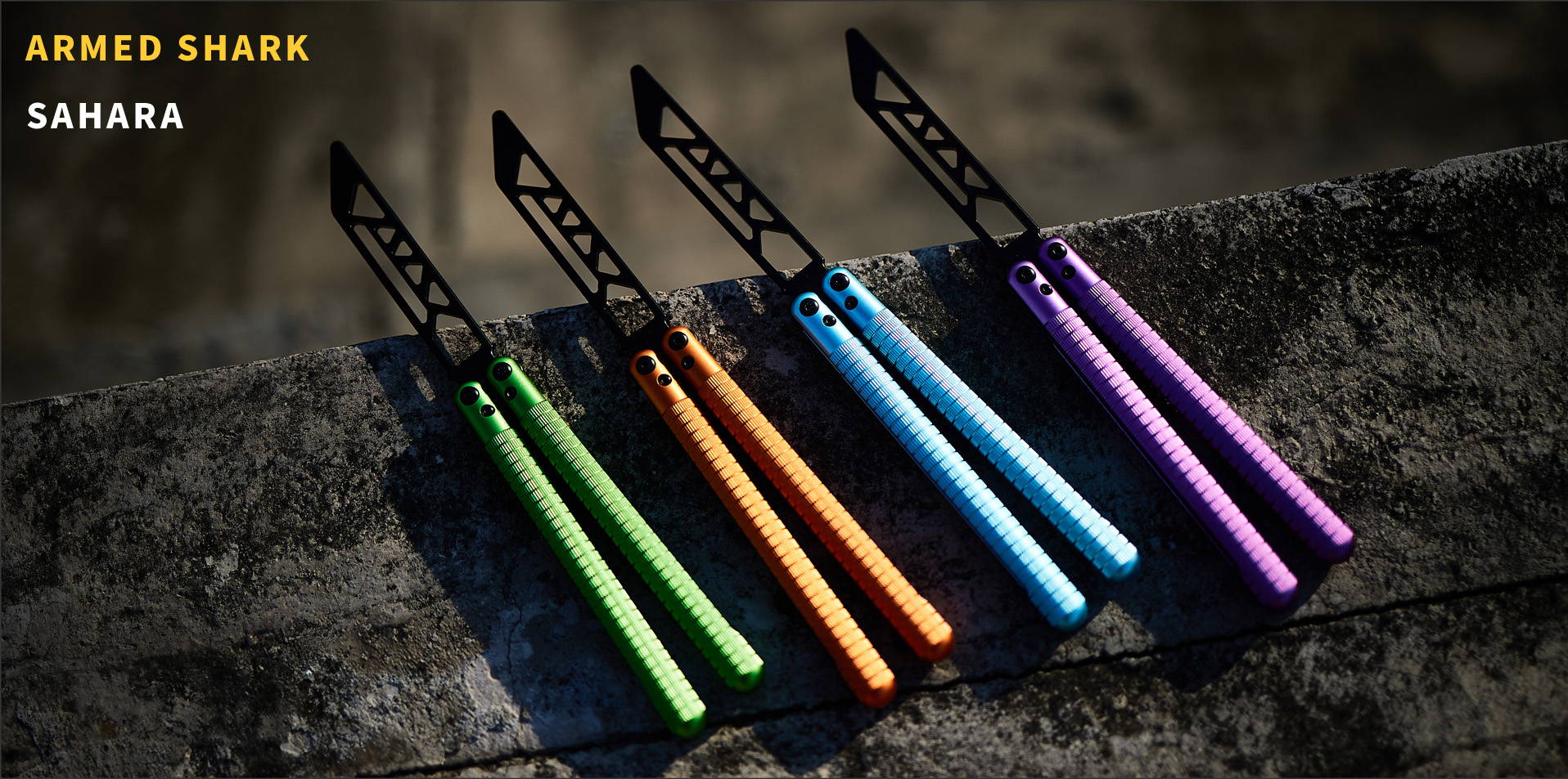 Armed Shark Balisong CSGO Butterfly Trainer Knife （Blind box）