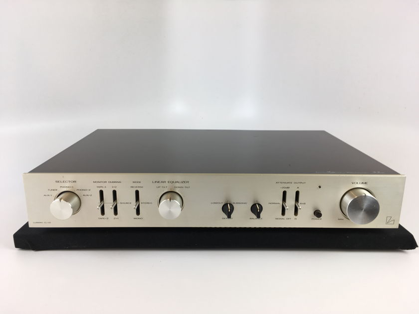 Luxman CL-32 All Tube Preamp with 2 Phono Inputs, Made in Japan