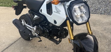 2024 HONDA GROM motorcycle for rent near Wilmington, DE