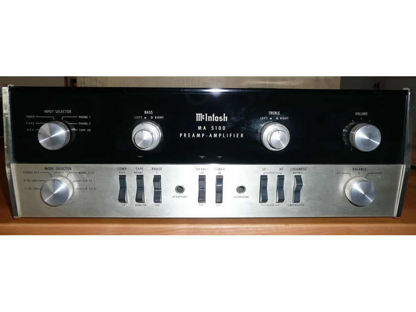 McIntosh MA-5100 Pre-amp/Amp Combo