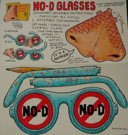 Frank Zappa - No D glasses