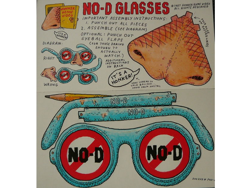 Frank Zappa - No D glasses